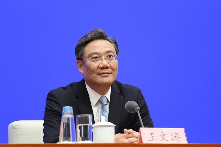 Bộ trưởng Thương mại Trung Quốc Vương Văn Đào. Ảnh: Ảnh: South China Morning Post
