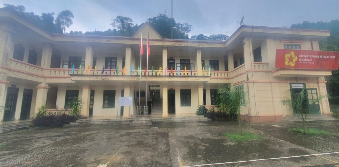 Trụ sở xã Xuân Lạc, huyện Chợ Đồn, tỉnh Bắc Kạn