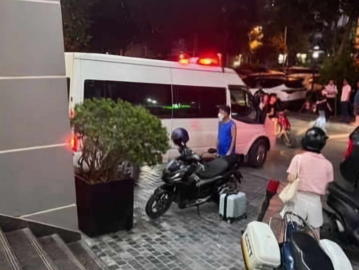 Tòa nhà nơi xảy ra vụ việc