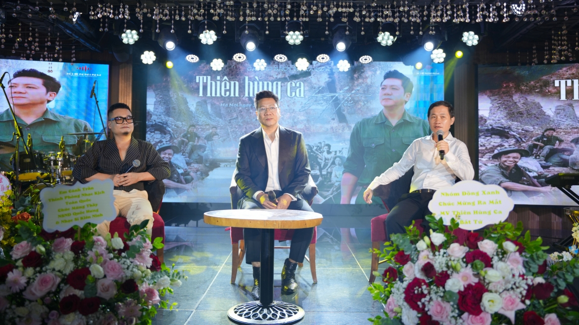 Họp báo ra mắt MV "Thiên hùng ca bất tử"