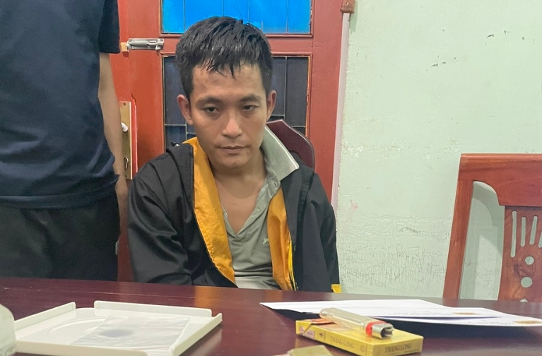Đối tượng Phan Thanh Lâm và tang vật