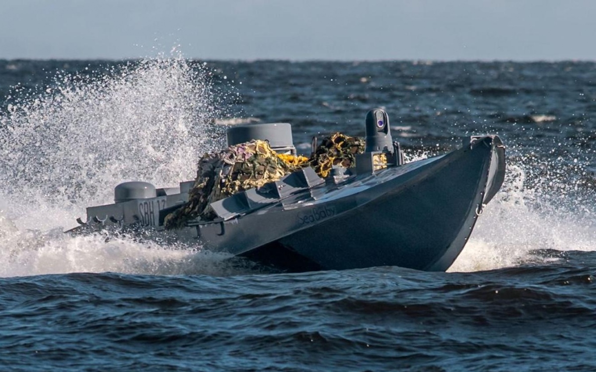 Một phiên bản USV Sea Baby của Ukraine. Ảnh: United24.