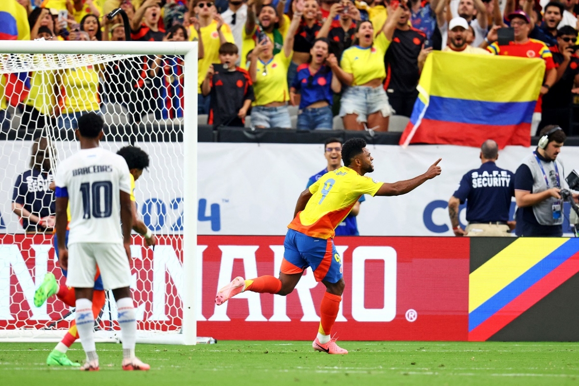 Colombia vào bán kết Copa America sau trận thắng đậm. (Ảnh: Reuters). 