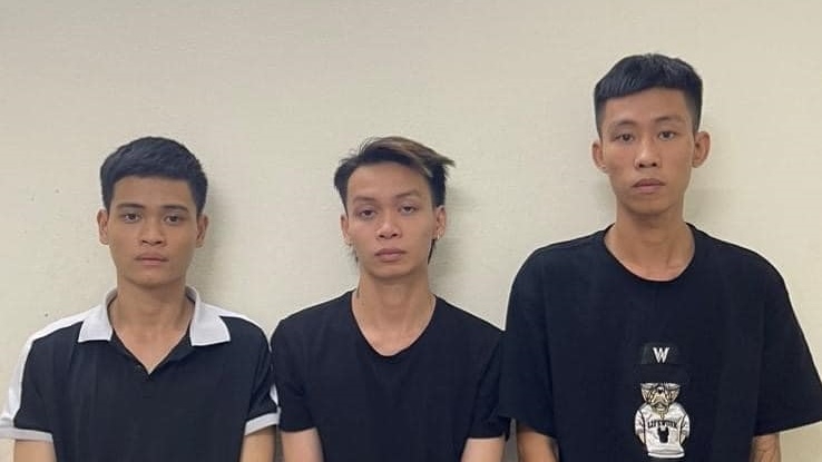 Các đối tượng tại cơ quan công an