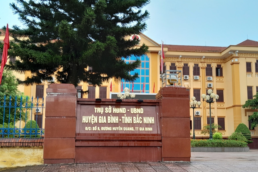 Trụ sở HĐND - UBND huyện Gia Bình