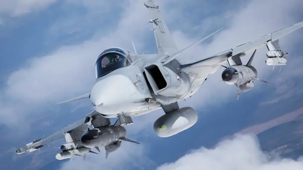 Máy bay chiến đấu đa nhiệm Gripen của Thụy Điển. Ảnh: Saab