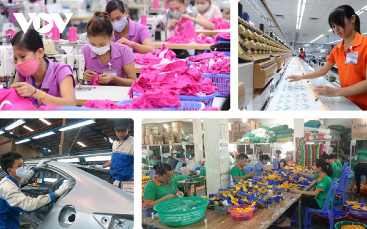 Bức tranh kinh tế nửa đầu năm 2024 khởi sắc. (Ảnh minh họa)