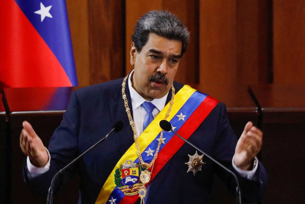 Nhà lãnh đạo Venezuela Nicolas Maduro. Ảnh: Reuters