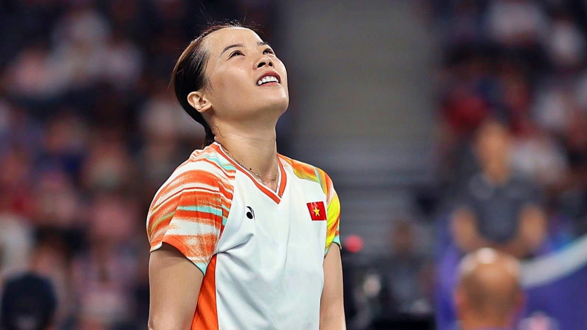 Thùy Linh và các VĐV Việt Nam không để lại nhiều dấu ấn tại Olympic Paris 2024 (Ảnh: AFP)