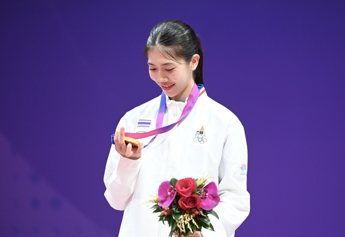 Panipak Wongpattanakit là niềm hy vọng giành HCV số một của Thái Lan ở Olympic năm nay. (Ảnh: Khaosod). 