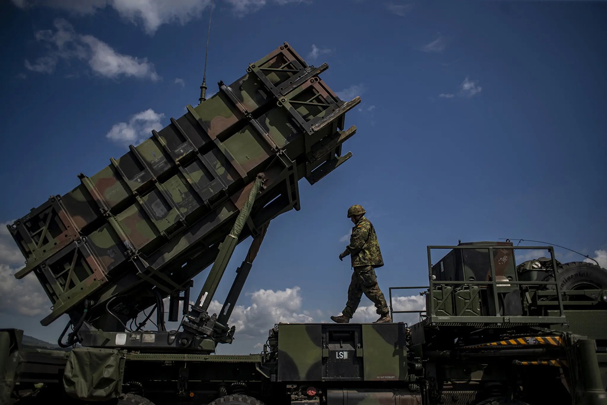 Một hệ thống phòng không Patriot của NATO ở Silac, Slovakia, năm 2022. Ảnh: EPA