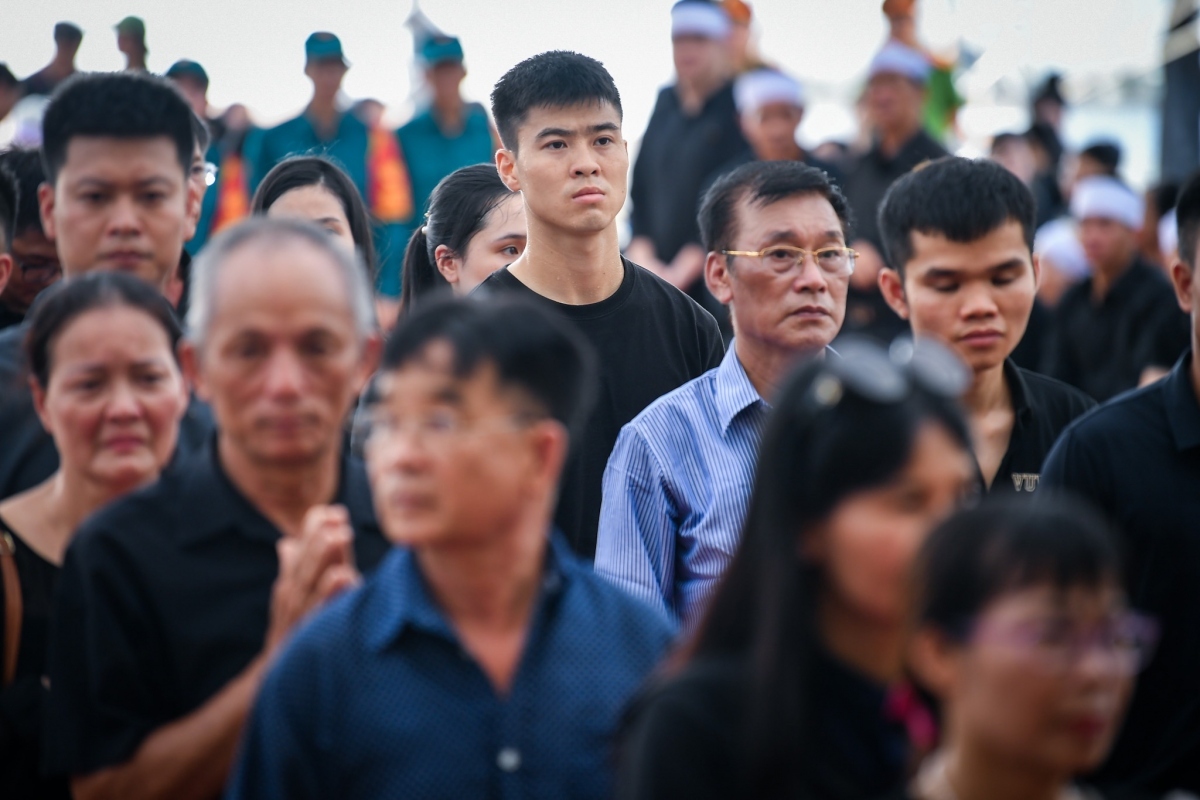 Duy Mạnh, Văn Tùng, Quang Hải đều ở cùng quê hương Đông Anh với Tổng Bí thư.