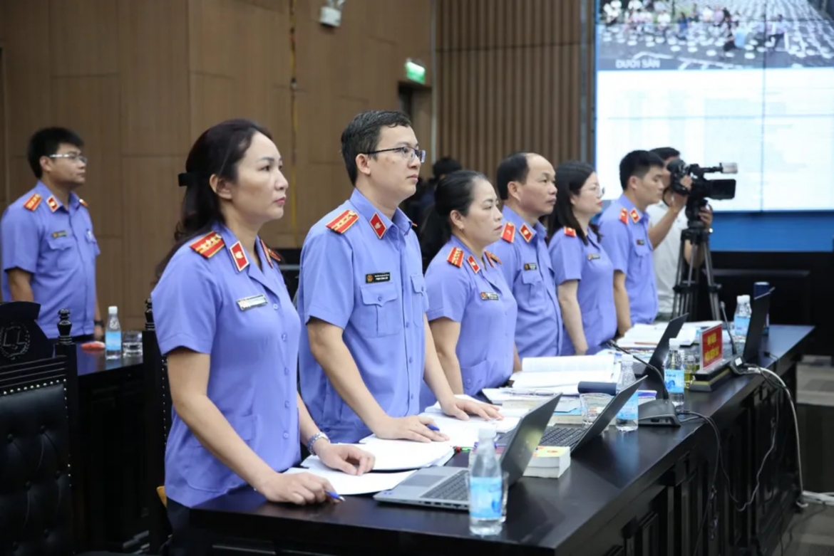 Đại diện Viện kiểm sát tại phiên tòa