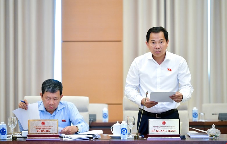 Chủ nhiệm Ủy ban Tài chính – Ngân sách Lê Quang Mạnh