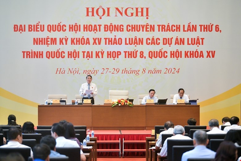 Hội nghị Đại biểu Quốc hội hoạt động chuyên trách lần thứ 6 diễn ra tại Nhà Quốc hội