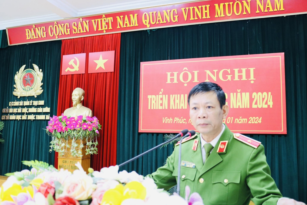 Thiếu tướng Nguyễn Ngọc Tuyến,  Phó Cục trưởng Cục Cảnh sát Quản lý trại giam, cơ sở giáo dục bắt buộc, trường giáo dưỡng, Bộ Công an (Cục C10)   Ảnh: Cục C10 cung cấp
