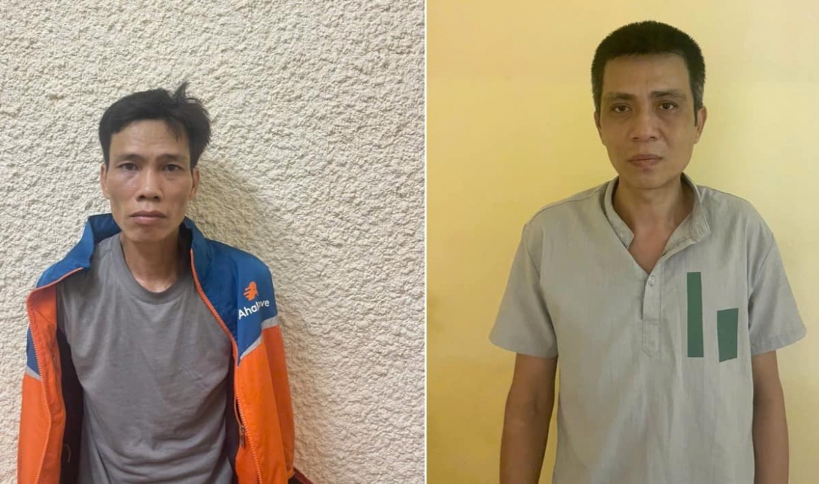 Trần Anh Vũ (trái) và Vũ Anh Tuấn