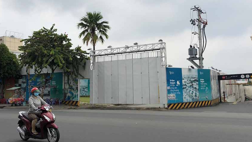 Chủ đầu tư dự án D-One Sài Gòn chậm triển khai từ năm 2016 (Ảnh: Duy Phương)