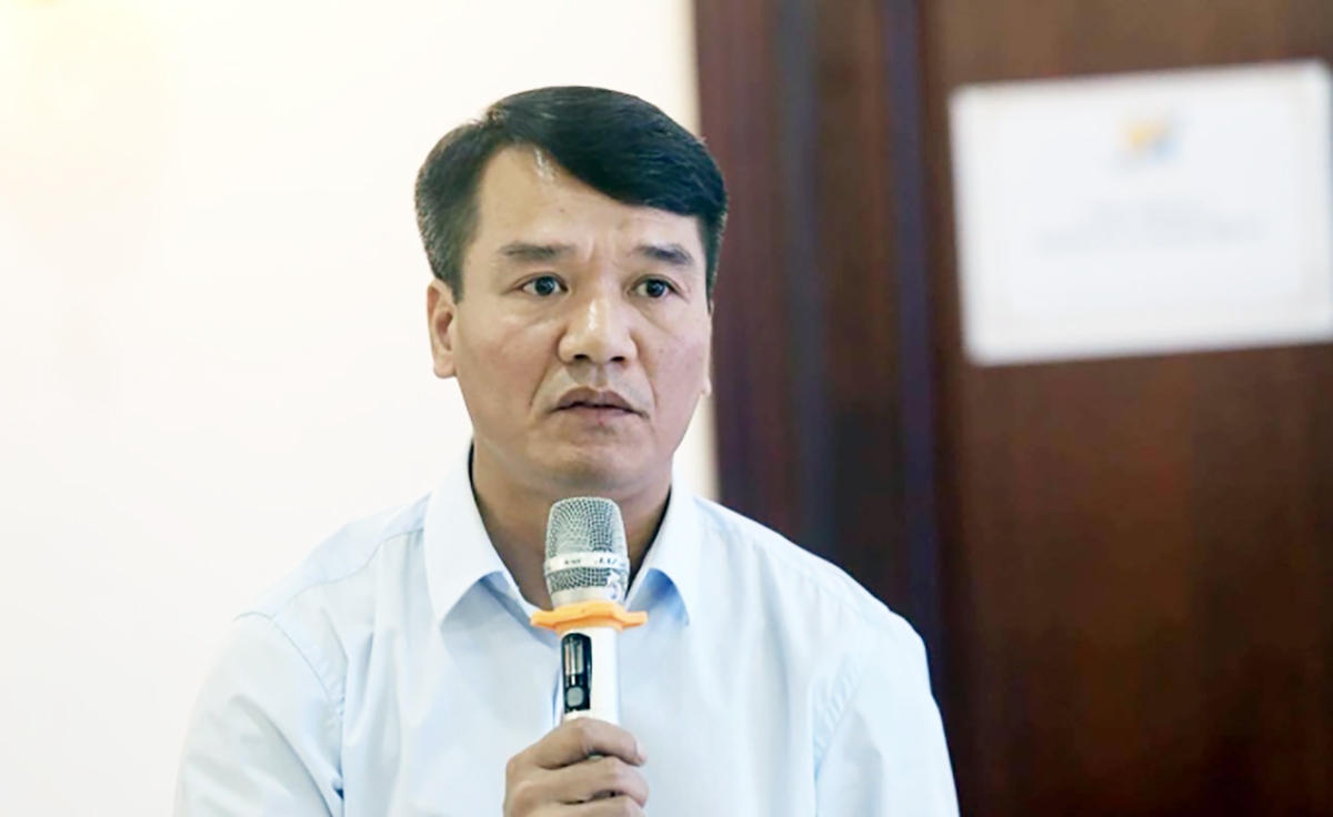 Ông Phạm Văn Thuấn, Phó Giám đốc Sở Tài nguyên và Môi trường thành phố Hải Phòng