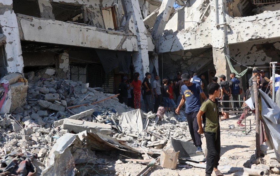 Phần lớn Dải Gaza đã bị tàn phá bởi cuộc chiến giữa Israel và Hamas (Ảnh: Reuters)