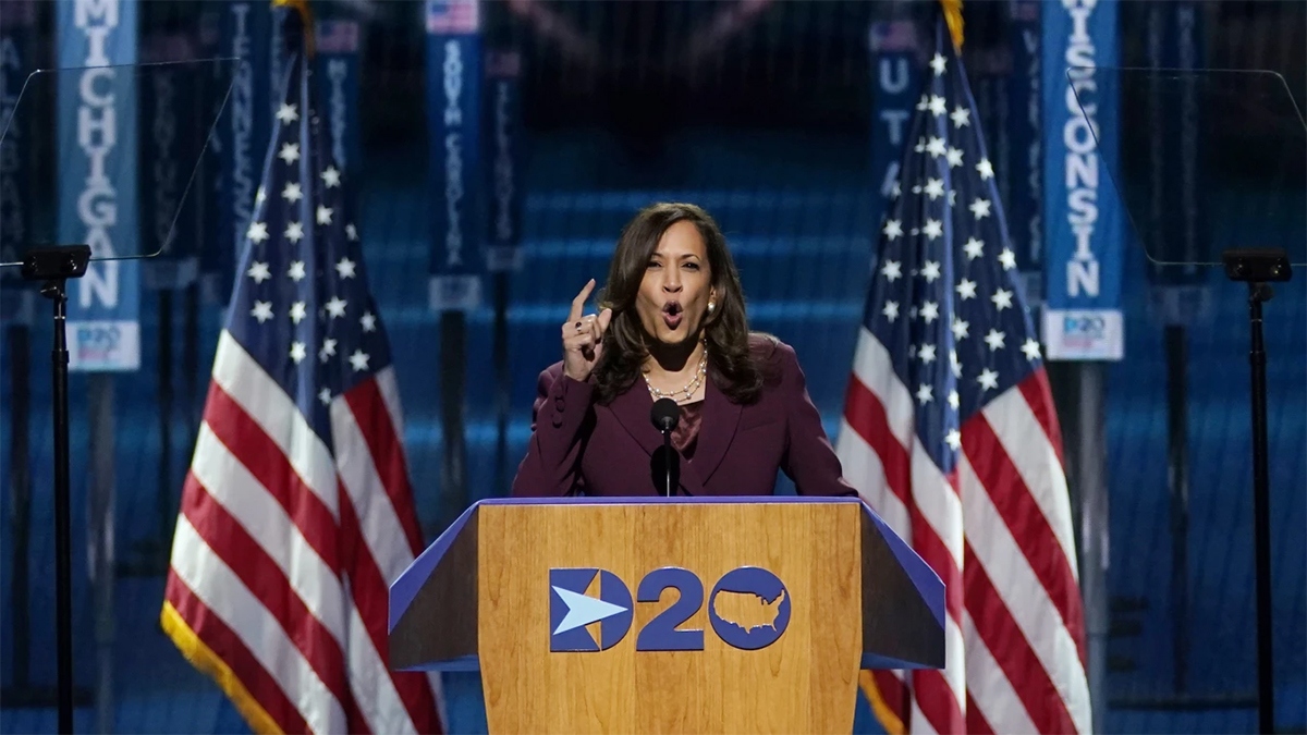Phó Tổng thống Kamala Harris. Ảnh: AP