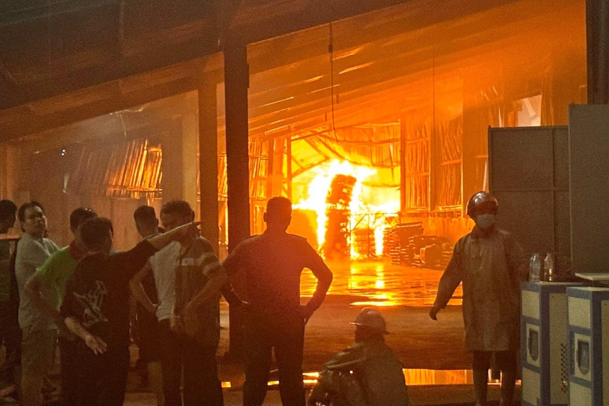 Hiện trường vụ cháy