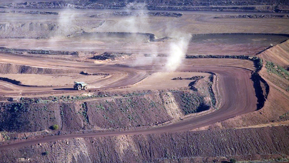 Mỏ quặng sắt Marandoo của công ty Rio Tinto tại bang Tây Australia - Ảnh: Krystle Wright