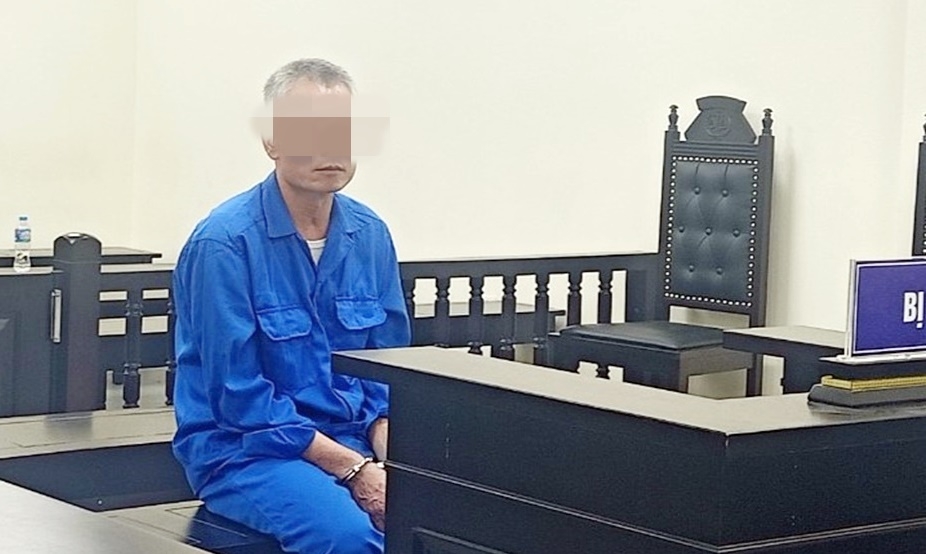 Bị cáo Nguyễn Văn Liêm tại phiên tòa
