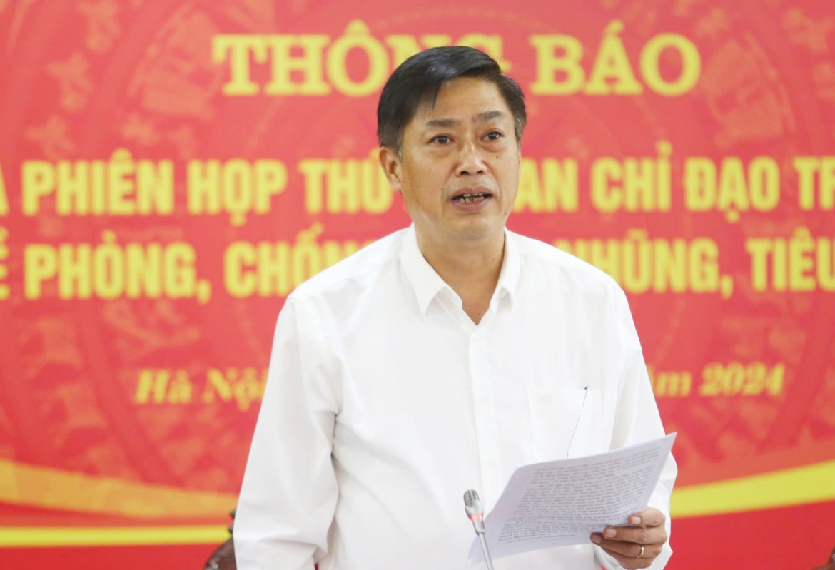 Phó Trưởng Ban Nội chính Trung ương Nguyễn Hữu Đông. ảnh: Đặng Phước