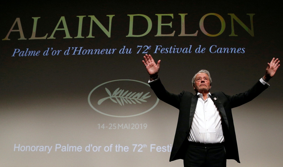 Nam diễn viên Alain Delon tại Liên hoan phim Cannes, Pháp năm 2019. Nguồn: Reuters