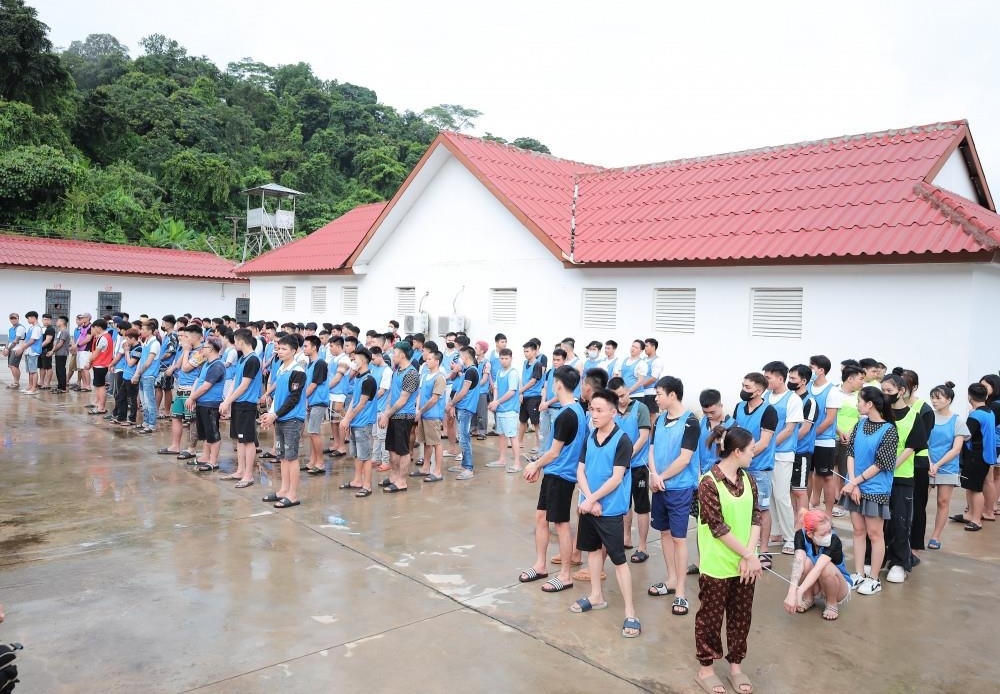 Bắt giữ 155 đối tượng trong ổ nhóm tội phạm tại khu Tam Giác Vàng. 