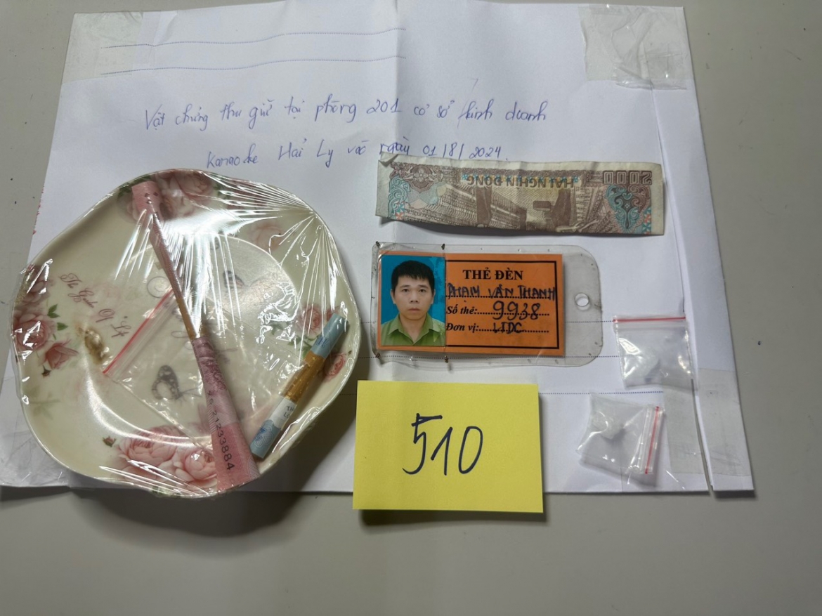 Tang vật thu giữ của vụ án