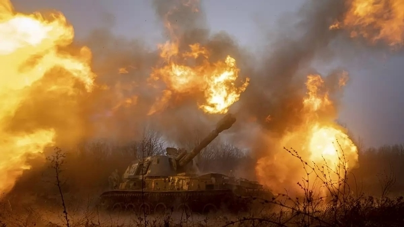 Nga vẫn tiến hành các đợt tấn công như vũ bão ở miền đồng Ukraine. Ảnh: Out Look India