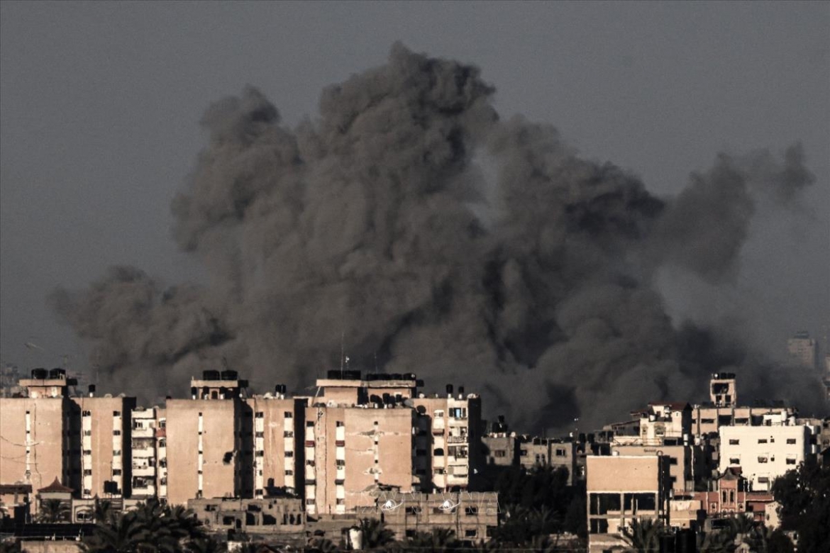 Xung đột ở Dải Gaza. Ảnh: Reuters