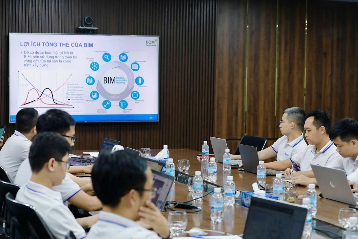 Doanh nghiệp đẩy mạnh đào tạo nhân lực ứng dụng BIM.