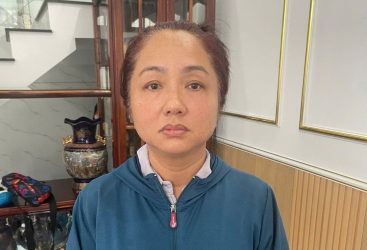 Bị can Diệp Ngọc Tuyền.