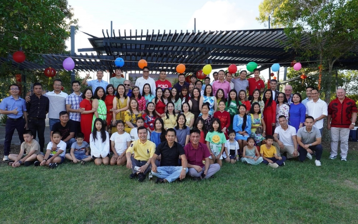 Cộng đồng người Việt tại Sunshine Coast luôn hướng về quê nhà. Ảnh: Dương Văn Hùng.