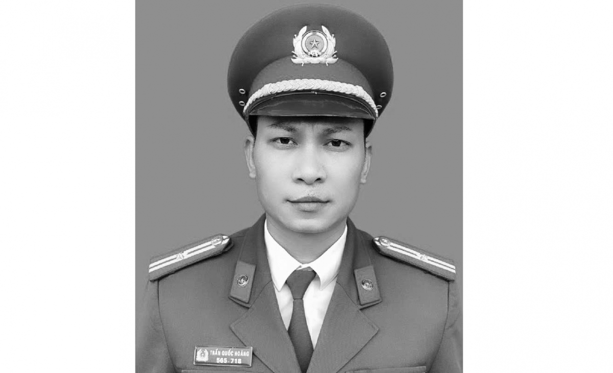 Thiếu tá Trần Quốc Hoàng.