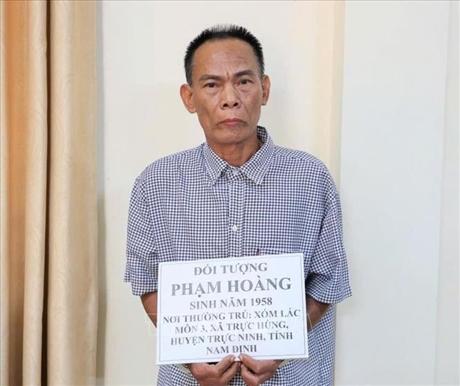 Đối tượng Phạm Hoàng. Ảnh: TTXVN