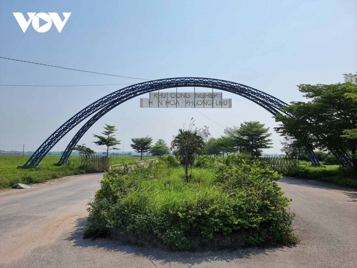 Toàn cảnh dự án đắp chiếu tại thị xã Quế Võ, tỉnh Bắc Ninh