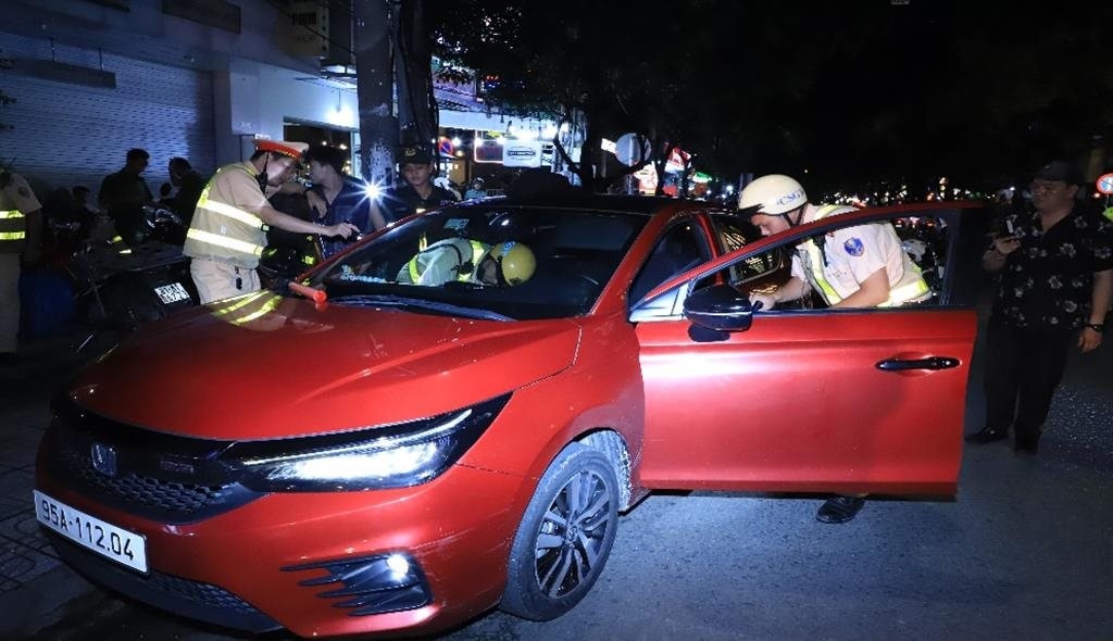 Hiện trường vụ việc. Ảnh: CTV