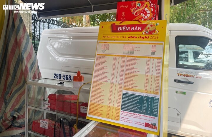 Giá bánh trung thu tăng nhẹ so với năm ngoái
