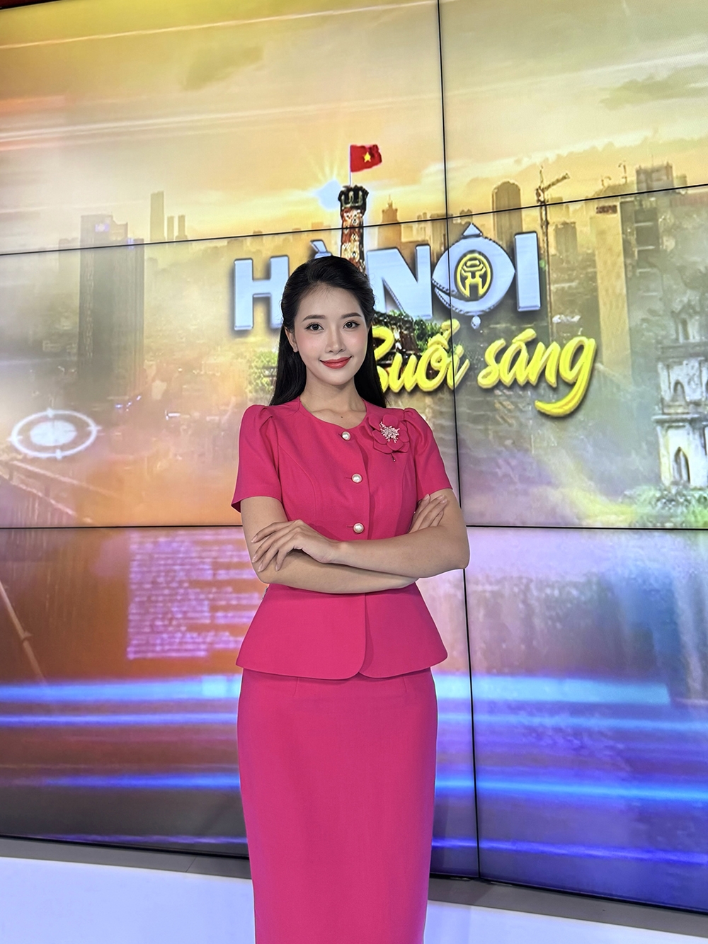MC Ngọc Khánh của Đài TH Hà Nội