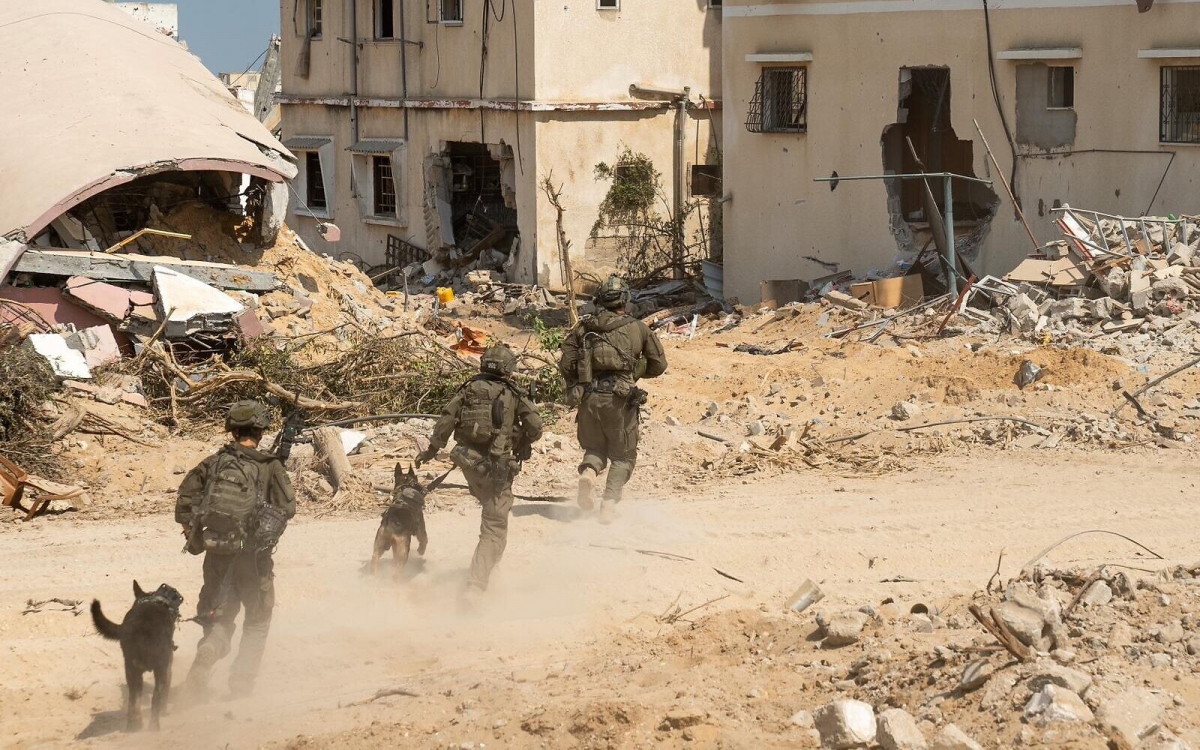 Binh sĩ Israel tác chiến ở Gaza. Ảnh: IDF