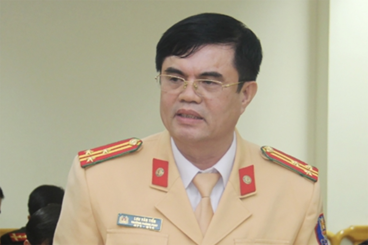 Cựu Trưởng phòng CSGT Hà Tĩnh Lưu Văn Tiến lãnh án vì để cấp dưới chiếm đoạt tiền tỷ. (Ảnh: Báo Hà Tĩnh)