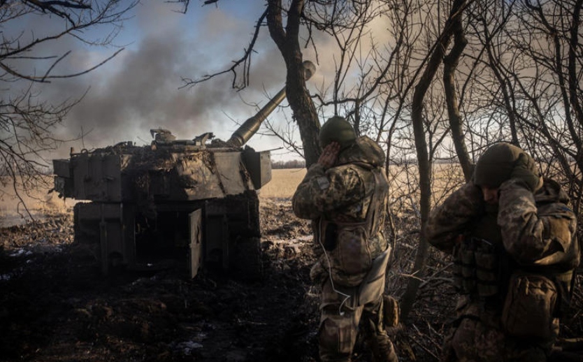 Nga đang cố gắng bao vây Ugledar từ 3 phía. Nguồn: Getty