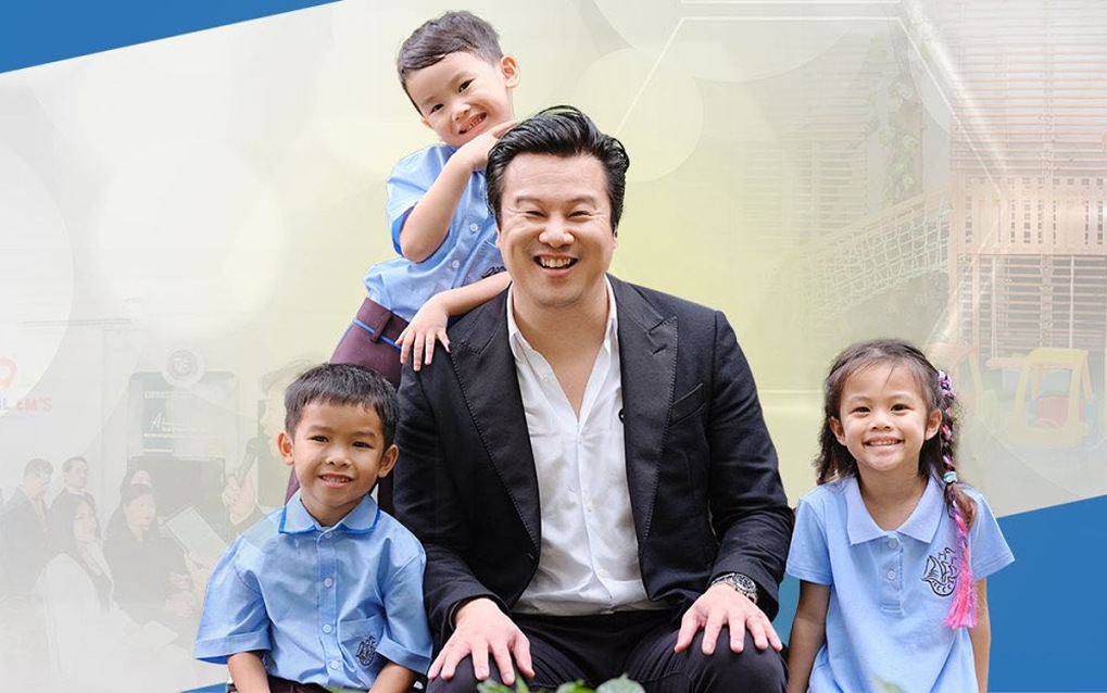 Nhạc sĩ Thanh Bùi nói muốn dốc sức nuôi hai con thành người có ích cho xã hội để vợ - Trương Huệ Vân, người đang bị xét xử trong vụ án Vạn Thịnh Phát - an lòng.