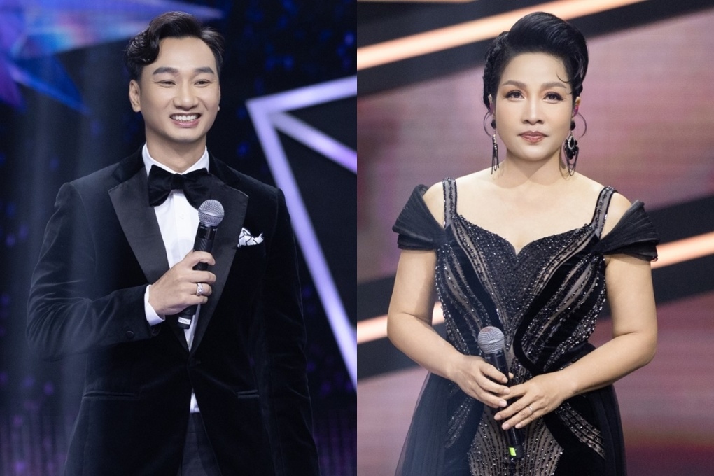 Sau khi biểu diễn ca khúc Khoảnh khắc tuyệt vời cùng Thanh Lam, Hà Trần trong chung kết Miss Universe Vietnam tối 14/9, Mỹ Linh nán lại sân khấu giao lưu. MC Thành Trung khiến ca sĩ Mỹ Linh bối rối khi nói cô có đủ mọi thứ, chỉ thừa tuổi thi hoa hậu.