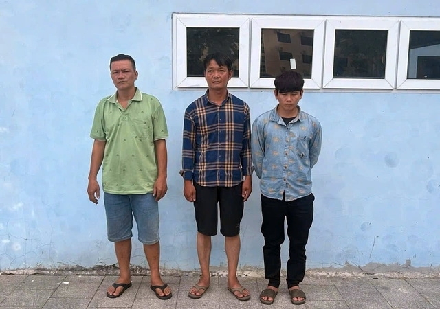 Các đối tượng cầm đầu đường dây cá độ (ảnh: Công an cung cấp)