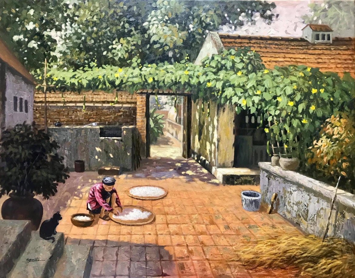 Tác phẩm của họa sĩ Trần Nguyên